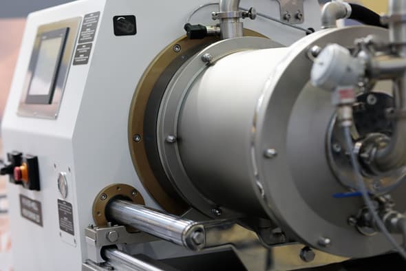 Drone spraying crops